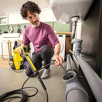 Комплект для промывки труб Karcher 7,5 м (2.644-491.0)