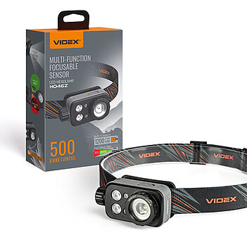 Фонарь налобный аккумуляторный VIDEX 5,0В (VLF-H046Z)