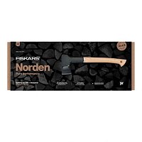 Сокира Fiskars Norden splitting axe N12  + точило sharpener SET (1052277)