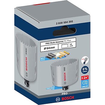 Коронка універсальна Bosch PRO Multi Material PC Plus 64 мм (2608594395)