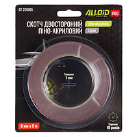 Скотч двухсторонний Alloid Pro 9мм х 5м 1 шт. (DT-220905)