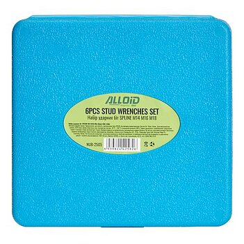 Набор бит ударных Alloid Cr-Mo 1/2" 6 ед. (NUB-2505)