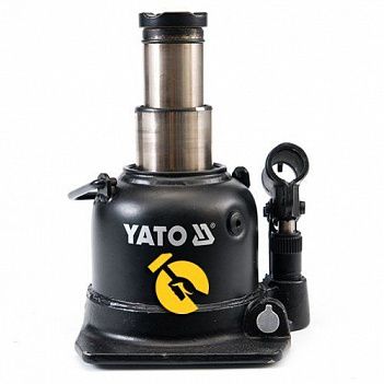 Домкрат гидравлический бутылочный Yato 10т (YT-1713)