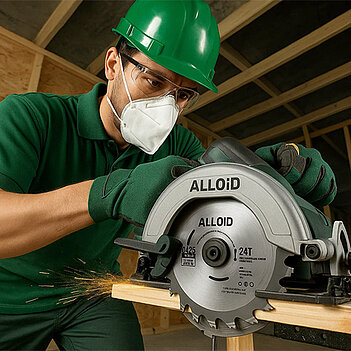 Диск пиляльний по дереву Alloid 180х25,40/22,20 мм (WS-18040)