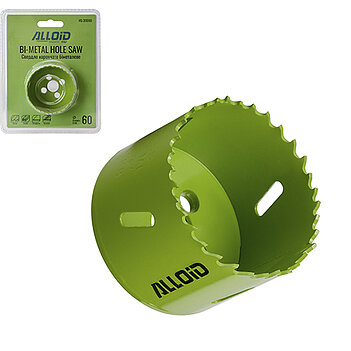 Коронка універсальна Alloid Bi-Metal 60 мм (HS-30060)
