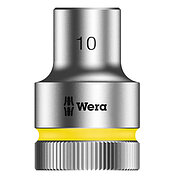 Головка торцева 6-гранна WERA Zyklop 8790 HMC Cr-V 1/2" 10 мм (05003601001)