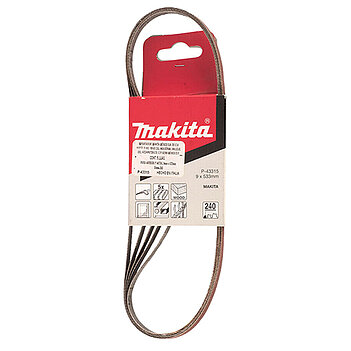 Шліфувальна стрічка Makita 533x9 мм Р240 5 шт. (P-43315)