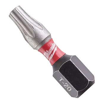 Біта ударна Torx Milwaukee Shockwave Impact Duty 1/4" TX20 25 шт. (4932430875)