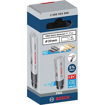 Коронка универсальная Bosch PRO Multi Material PC Plus 20 мм (2608594368)