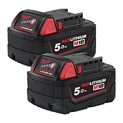 Аккумулятор Li-Ion Milwaukee M18 B52 18,0В 2 шт. (4932451242)