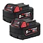 Аккумулятор Li-Ion Milwaukee M18 B52 18,0В 2 шт. (4932451242)