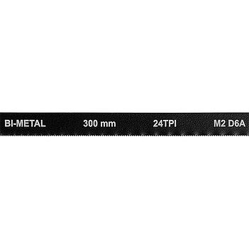 Полотно ножівкове по металу VOREL BI-мет M2 + D6A 300 мм 10 шт. (27544)