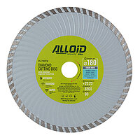Диск алмазний турбо Alloid Turbo Wave 180х22,23мм 1шт (DS-7180TW)