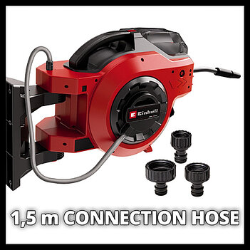 Котушка акумуляторна Einhell GE-HR 18/30 Li - Solo 30+1,5 м (4173770) - без акумулятора та зарядного пристрою