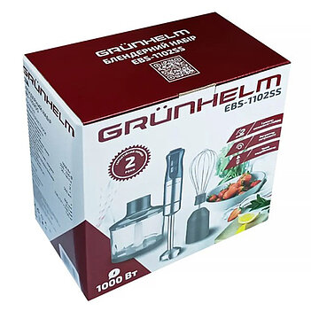 Блендерний набір Grunhelm EBS-1102SS 1000 Вт (133329)