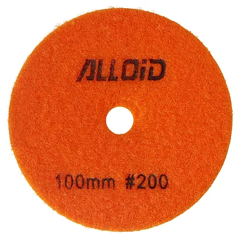 Диск полировальный по бетону и граниту Alloid Pro 100 мм (DD-63286)