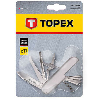 Мультитул TOPEX 11в1 (98Z116)