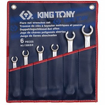 Набор ключей разрезных King Tony 6 ед. (1306SR)