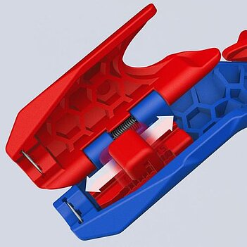 Инструмент для снятия изоляции KNIPEX ErgoStrip 135 мм (16 95 03 SB)