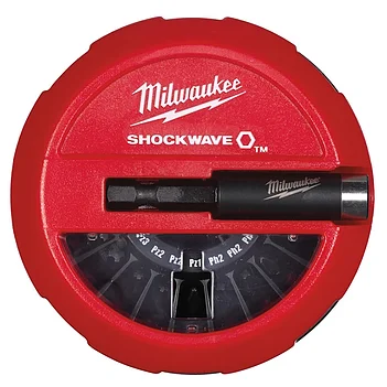 Набір біт ударних Milwaukee Shockwave 1/4" 15 шт. (4932430904)