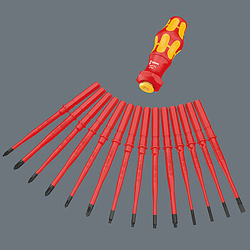 Отвертка-битодержатель диэлектрическая WERA 827 T i Kraftform Kompakt Turbo 9 мм VDE 1000V (05057481001)