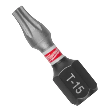 Біта ударна Torx Milwaukee Shockwave Impact Duty 1/4" TX15 3 шт. (4932500362)