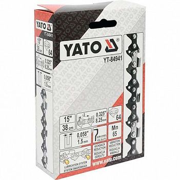 Цепь для пилы Yato 15", 0.325, 1,5 мм, 64DL (YT-84941)