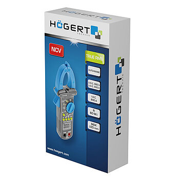 Мультиметр-клещи цифровой Hoegert (HT1E621)