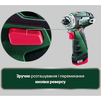 Аккумуляторная дрель-шуруповерт Metabo POWERMAXX BS (600079500)