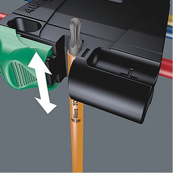Набір ключів Torx / Torx Ball Г-образных WERA 967/9 TX BO Multicolour 1 9 шт. з отвором і кулею, з магнітизатором (05024335001)