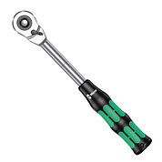 Трещотка с битодержателем WERA 8006 C Zyklop Hybrid 1/2" 72 зубца (05003780001)