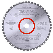 Диск пиляльний по дереву Metabo Precision Cut 305x30,0 мм (628227000)