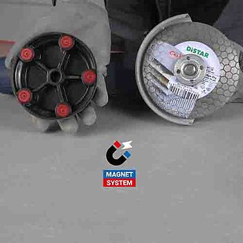 Підошва шліфувальна магнітна Mechanic Click-Lock Uni 100 мм (89568442046)