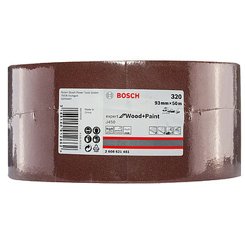 Наждачний папір Bosch J450 Expert for Wood and Paint P320 93мм х 50м (2608621481)