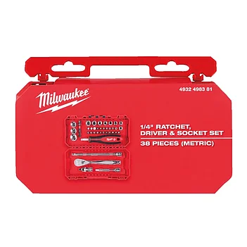 Набор инструмента Milwaukee 1/4" 38 ед. 6PT (4932498381)
