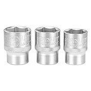 Набор головок 6-гранных Stanley 1/2" 3ед. (FMMT17095-0)