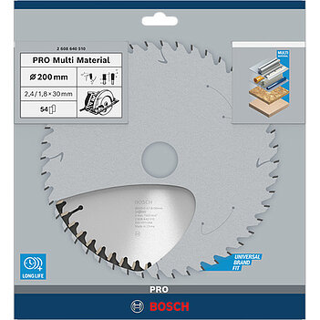Диск пиляльний універсальний Bosch Multi Material 200х30 мм (2608640510)