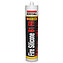 Герметик силиконовый термостойкий SOUDAL Silicone B1 FR 300мл серый (135606)