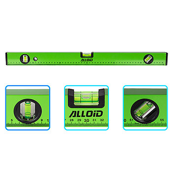 Рівень Alloid 3 капсули 600 мм (LD-151060)