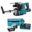 Перфоратор акумуляторний Makita + акумулятор 2 шт. + зарядний пристрій (SET-HR011GZ-0826)