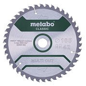 Диск пильный универсальный Metabo Multi Cut Classic 165x20 (628661000)