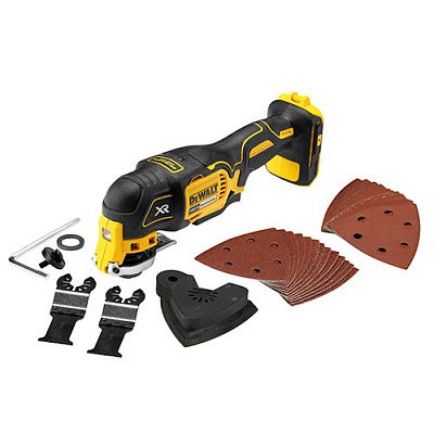 Багатофункціональний інструмент акумуляторний DeWalt (DCS356NT) - без акумулятора та зарядного пристрою