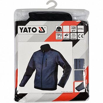 Куртка робоча Yato SOFTSHELL розмір XXXL (YT-79530)