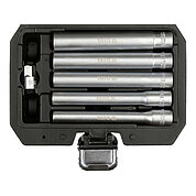 Набір головок 6-гранних подовжених Yato 1/4", 3/8" 6 шт (YT-38361)