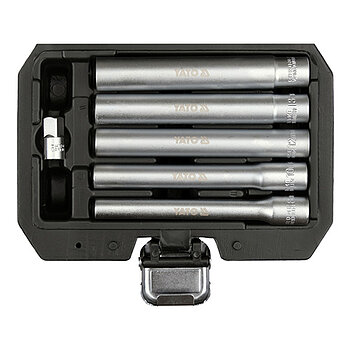 Набір головок 6-гранних подовжених Yato 1/4", 3/8" 6 шт (YT-38361)