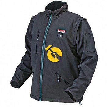 Куртка аккумуляторная с подогревом Makita размер M (DCJ200ZM)