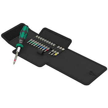Викрутка тріскачкова з набором біт WERA Kraftform Kompakt 838 RA S Set 1 14 шт. (05051060001) Викрутка тріскачкова з набором біт WERA Kraftform Kompakt 838 RA S Set 1 14 шт. (05051060001)