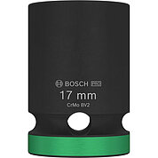 Головка торцевая 6-гранная ударная Bosch PRO Impact Socket Standart 1/2" 17 мм (2608003048)