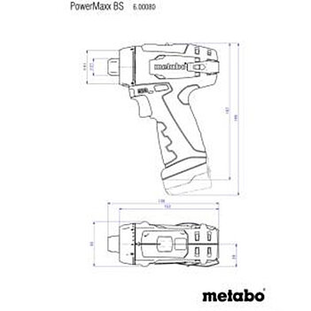 Аккумуляторная дрель-шуруповерт Metabo PowerMaxx BS Basic SET (600080710)