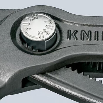 Клещи переставные KNIPEX Cobra Cr-V 250 мм с кнопочным фиксатором (87 03 250)